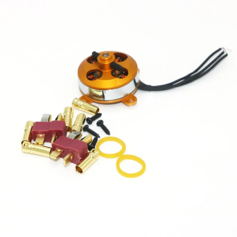 Бесщеточный микро двигатель A 2204 A2204 7.5A 1400KV 50 Вт SP с креплением + 10A ESC для