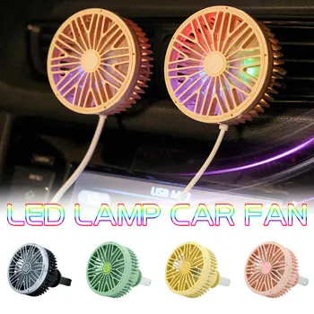 

Multifunctional Perfume Car Air Freshener Mini Fan Cute Auto Air Vent Clip Outlet Aromatherapy Fan Car Interior Accessories