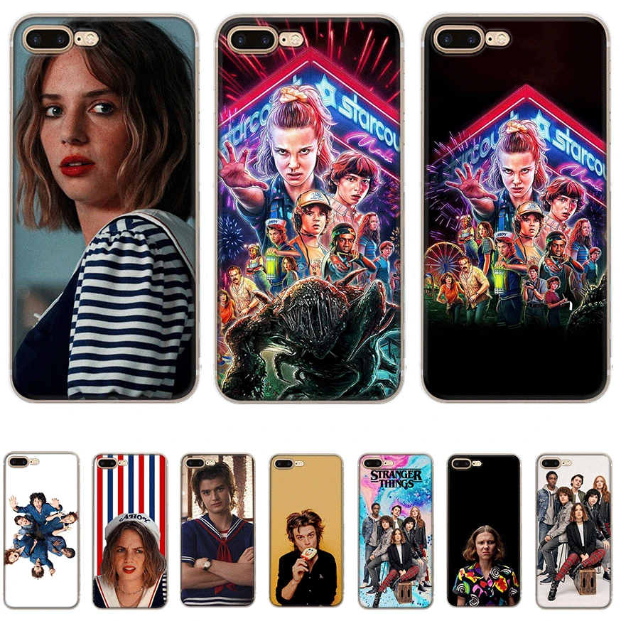 Cell Mobile Phone Case For Iphone 11 Pro Xr X Xs Max Iphone 7 8 6 6s Plus 5 5s Se Cover Stranger Things Season 3 Shell Phone Case Covers Aliexpress