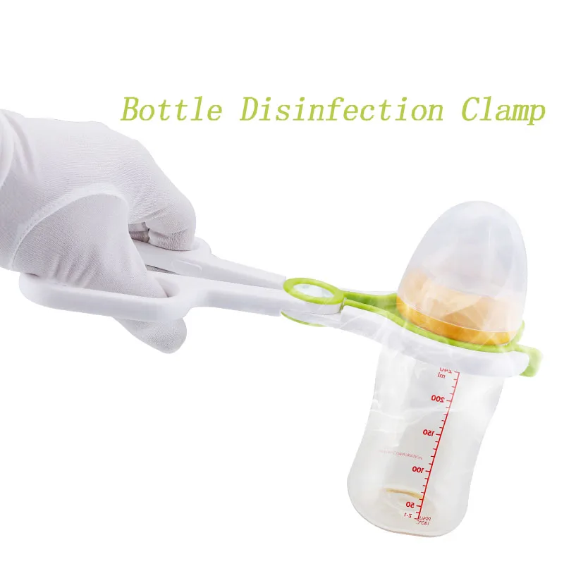 Baby Bottle Clip Holder Nipple Clamp High Temperature Resistant Disinfection Anti-scalding Cleaning AXP005