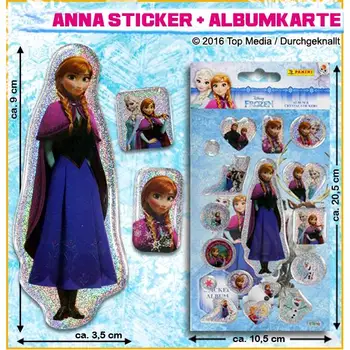 

Frozen 077091. Album and stickers. Design Design Elsa. 1 unit.