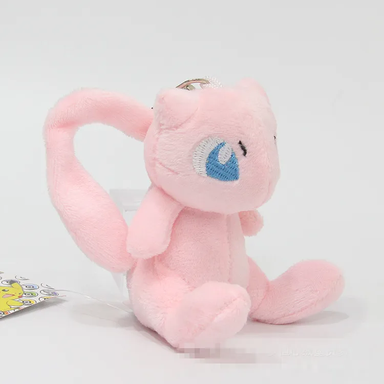 5 шт/лот Япония koya плюшевые розовые Mew Mewtwo llaveros kawaii Брелки Подвески vipkid Рождественский подарок для девочек