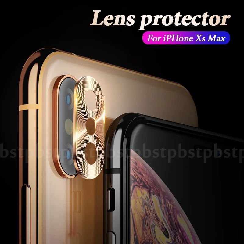 

Ultra Thin Camera Lens Protector Plating Aluminum Ring For iPhone XR XS MAX X 7 8 Plus Camera Protective Case Cover Ring Fundas