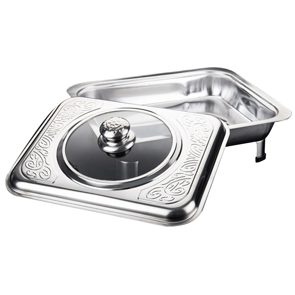 Bandeja de acero para soporte para 1 unidad|Fuentes y platos| - AliExpress