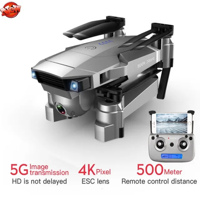 $US $95.94  4K/1080P Anti-Shake Zoom Aerial Photography WiFI APP Control RC Drone 5G GPS Follow Me/Return Fixed