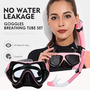 

Swimming Mirror Durable Practical Silicone Pc Adult Goggles Anti Fog Swim Beach Diving Breaststroke Portable Swimming Goggles