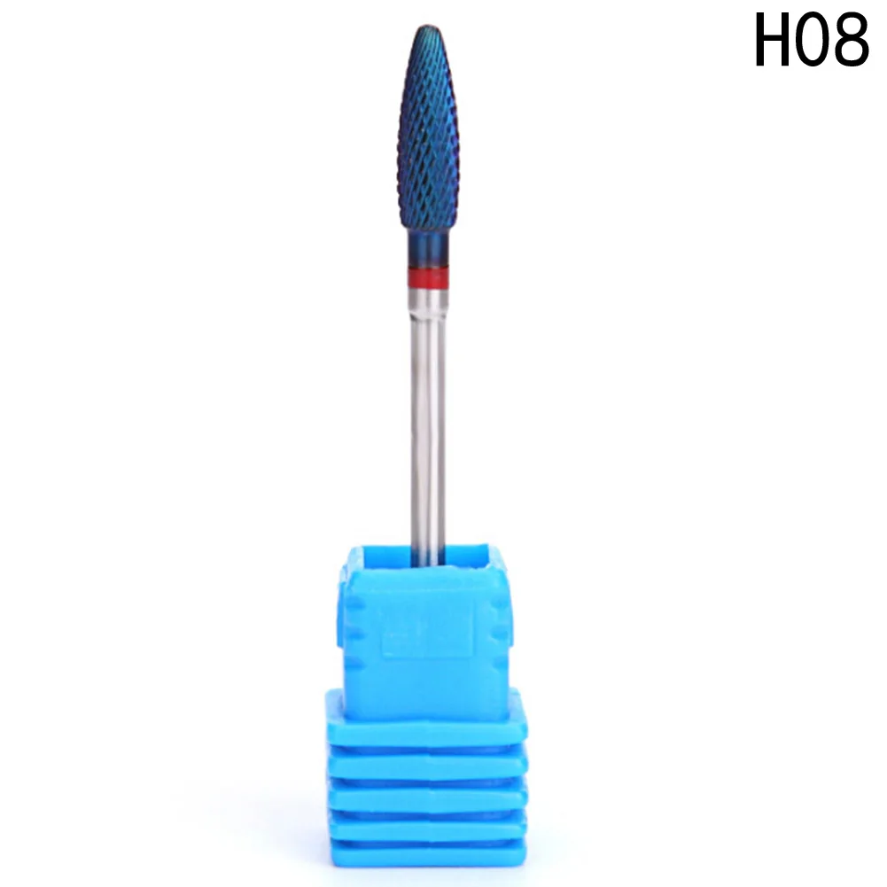 8 1 Pcs Tungsten Steel Nail Drill Grinding Head For Nail File Machine Pedicure Cuticle Bit Cutter Manicure Tools Nails Accessoires - Цвет: 8