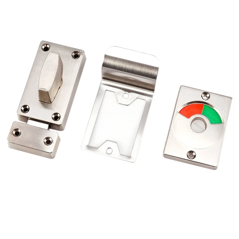 

Bathroom Toilet Wc Indicator Privacy Dead Bolt Door Lock Latch Vacant Engaged