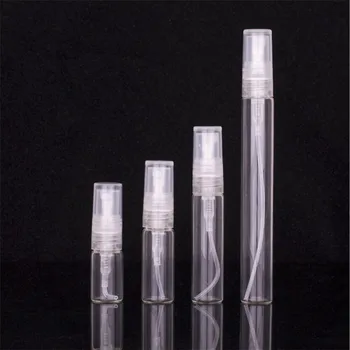 

5Pcs Portable Mini Perfume Bottle Glass Empty Bottle Cosmetics Bottled Toner Spray Bottle Nebulizer 2ml 3ml 5ml 10ml