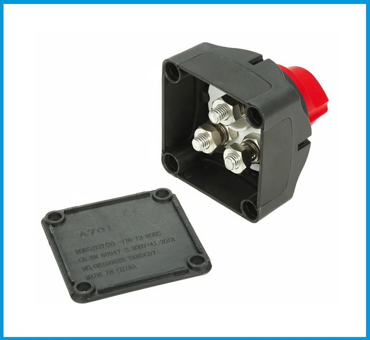 12 V/24 V двойной Батарея селектор изолятор главный выключатель среза отрезать разъединения Мощность выключатель 4 позиции автомобиля RV