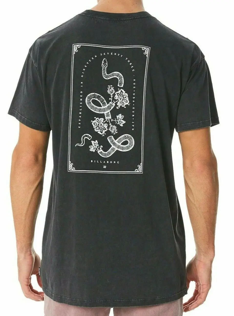 

Men'S Billa Bong Serpent Black Surf Tee / T-Shirt Unisex Size S-3XL