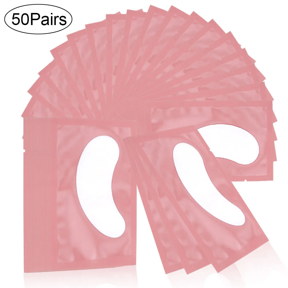 Eyelash Extension-Supplies Eye-Sticker-Tools Eye-Pads Hydrogel-Patches 20/50-Pairs Grafting