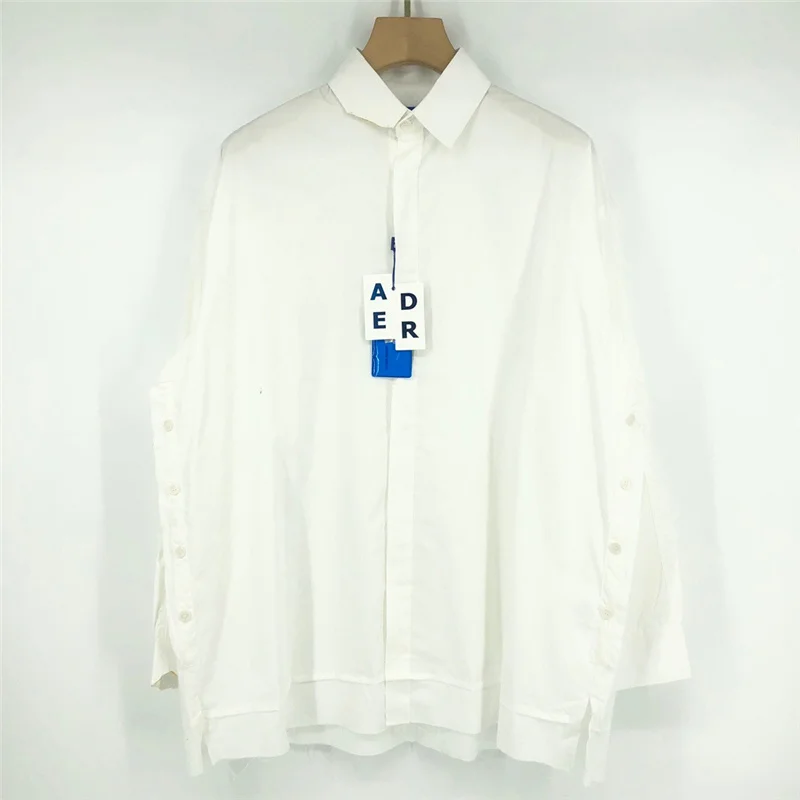 Рубашка с боковыми пуговицами мужская женская 1:1 высокое качество рубашка