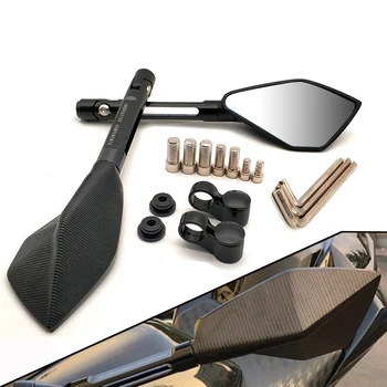 

Universal Motorcycle Mirrors Aluminum View Rearview Side Mirror For Yamaha WR250F YZF R1 XJR FJR 1300 FZ1 FAZER YZF R 3 25 6