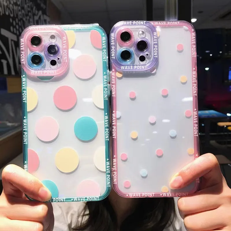Чехол с волнистыми глазами Ангела для IPhone 11 13 12 Pro Max XS XR 8 7 Plus мягкий разноцветный