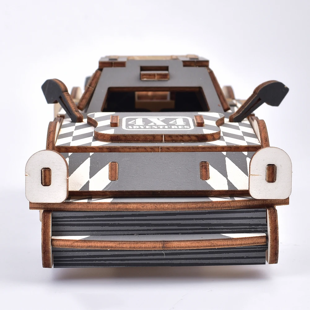 Деревянный 3D спортивный гоночный автомобиль Пазлы DIY сборочная модель раннего обучения обучающая игрушка для детей, детей, взрослых подарки