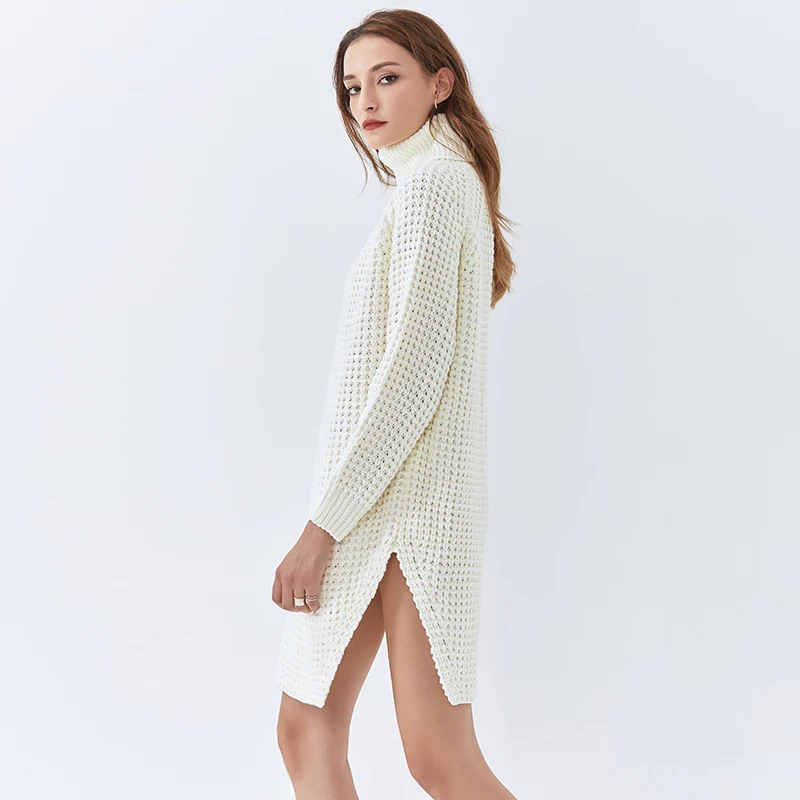 TWOTWINSTYLE Hollow Out Casual Sweater For Women