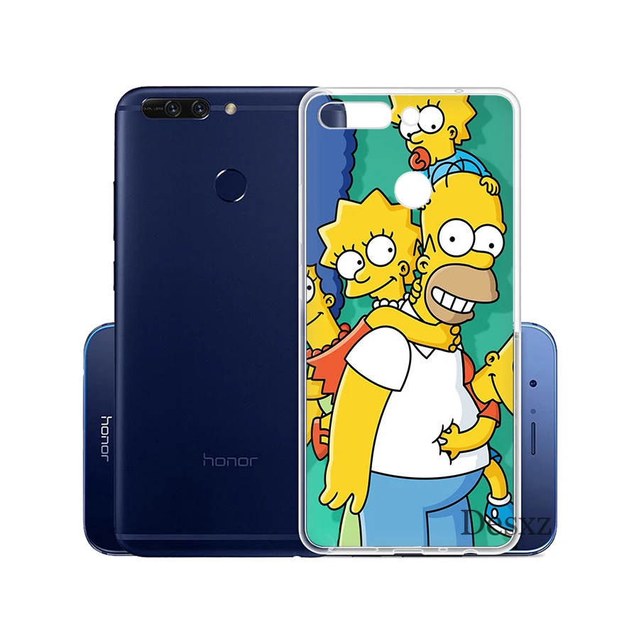 Чехол Simpsons для huawei P30 P20 P10 P9 P8 Lite Pro Plus P Smart Mini чехол для телефона жесткий силиконовый