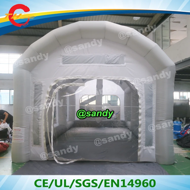 free ship,Inflatable paint booth spray booth,inflatable car tent for sale,outdoor blowup