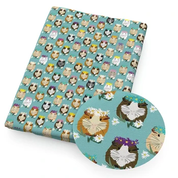 

50*145CM Patchwork Printed 100% Cotton Fabric for Baby Cloth Dress Tissue Children Home Textile Sewing Tilda Doll,c12378