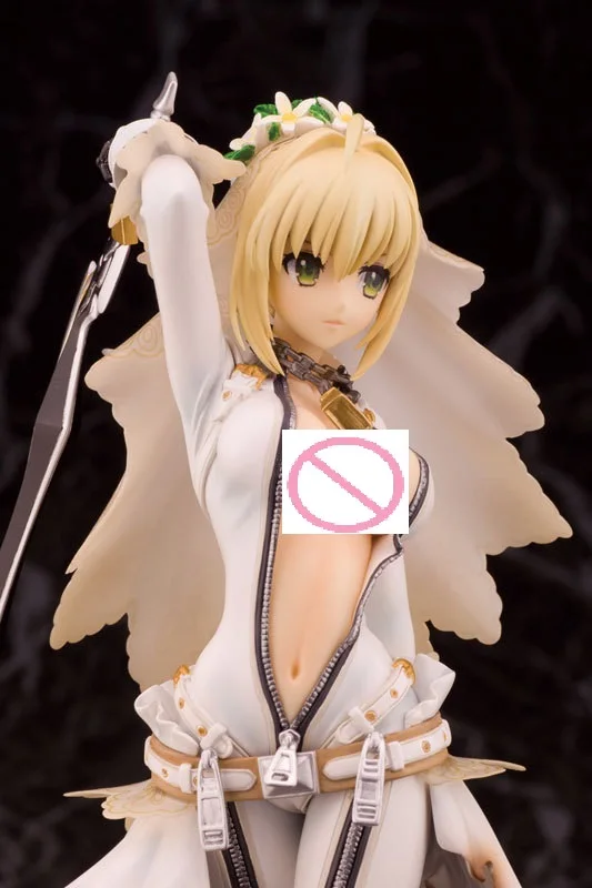 22 см японский аниме Fate Stay Night Saber Лилия меч Виктории ПВХ фигурка Коллекция Модель игрушки Кукла Brinquedos