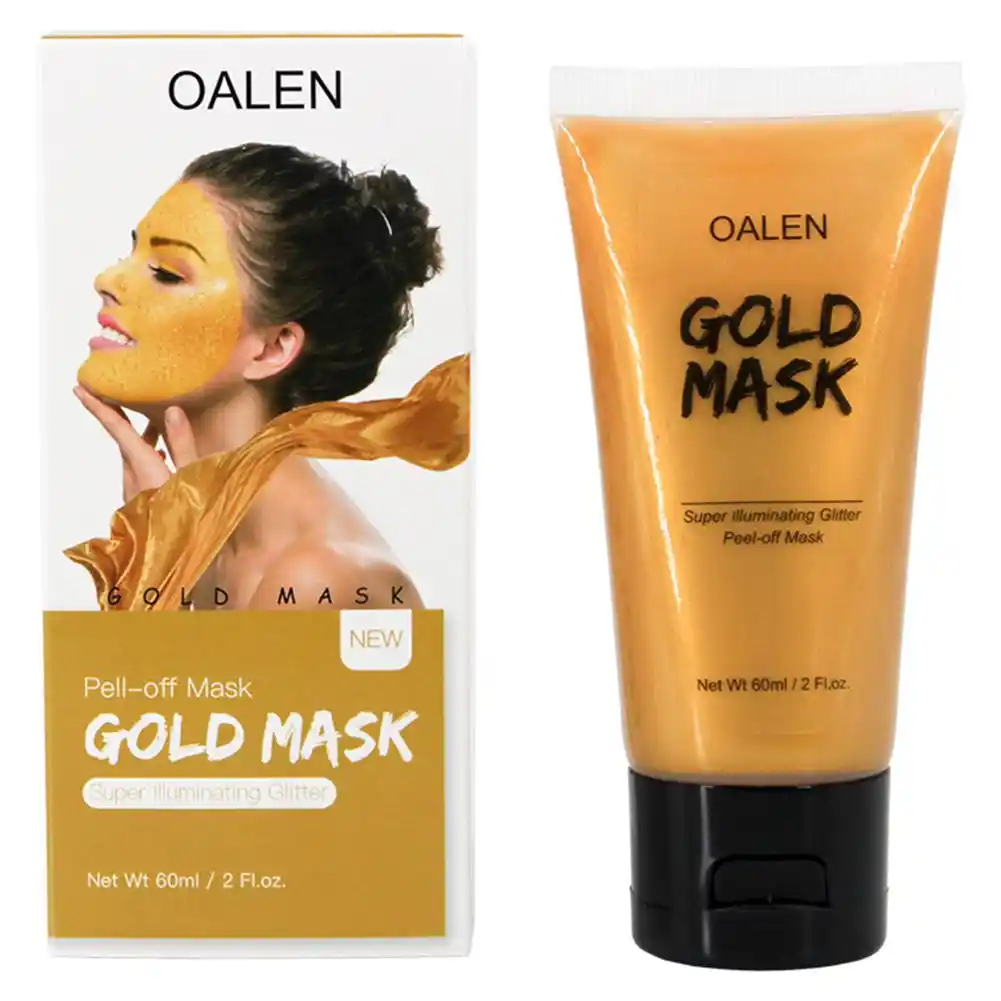 24k gold pink starry tearing mask set peel off blackhead remover