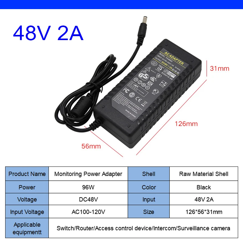 조명 변압기 AC100-240V 스위칭 전원 공급 장치, LED 전원 어댑터, DC5V, 12V, 15V, 24V, 48V, 1A, 2A, 3A, 3.2A, 5A, 6A, 7A, 8A, 8.5A, 10A