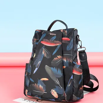 

38# Fashion Trend Multicolor Waterproof Oxford Multifunctional Backpack Shoulder Bag Hiking Climbing Camping Backpack