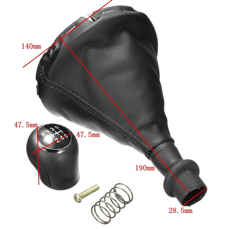 6 скоростей, автомобильный рычаг переключения передач, рычаг переключения передач, гетры, крышка для VW Transporter T5 T5.1 Gp 2003-2011, аксессуары для автомобиля