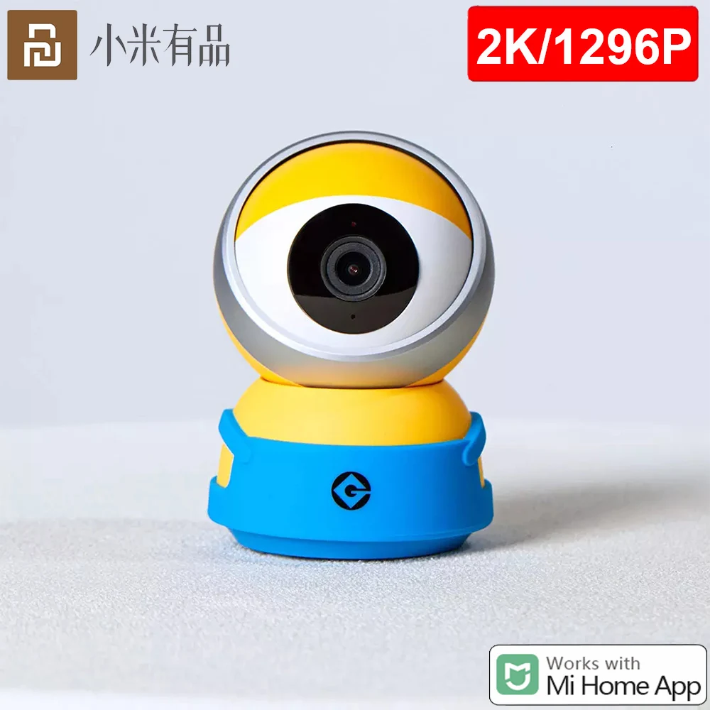 Умная камера Xiaomi imilab Mi A1 вебкамера 1296P 2K HD Wi-Fi угол обзора 360 градусов наклон в двух