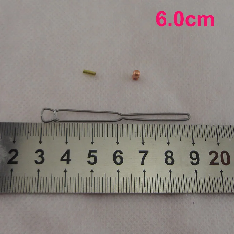 6.0cm wire hairpins 100 шт. необработанные Металлические Проволочные заколки-лягушки, шпильки для волос для самостоятельной сборки, заколки для волос, подходящие для припоя и повторной пластины - Цвет: 6.0cm wire hairpins