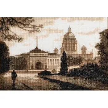 

1156 set for embroidery alisena 'And again Peter... ', 23*16 cm