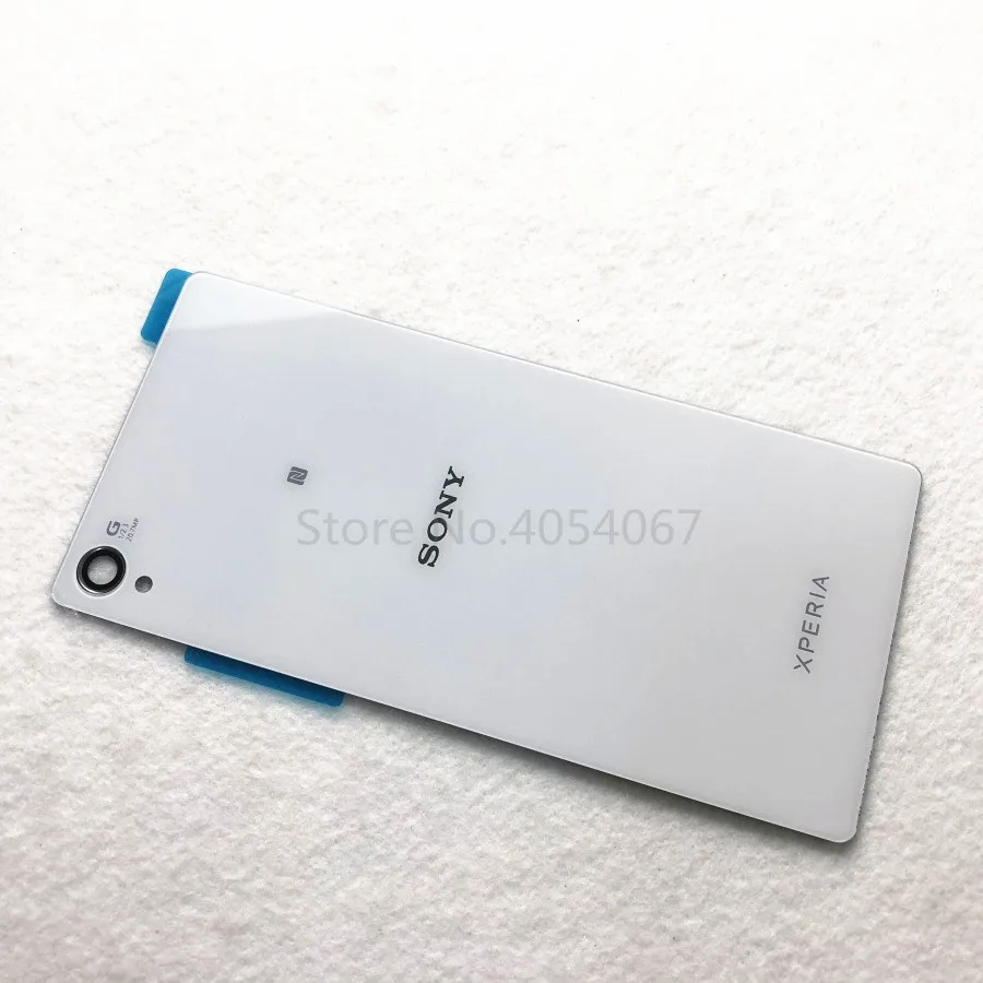 Задняя крышка батарейного отсека стеклянная крышка для Sony Xperia Z3 L55T L55U D6633 D6603 D6653 Задняя стеклянная крышка чехол+ NFC+ Инструменты