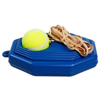 

Single Tennis Trainer Neutral High Density Pe Tennis Rebounder Tennis Sparring Device Tennis Base With Rope