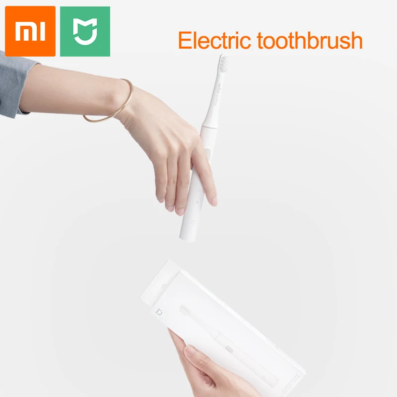Электрическая зубная щетка Xiaomi Mijia T100 Sonic водонепроницаемая ультразвуковая для