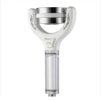 

Bathroom Booster Shower Head High Pressure Handheld Shower Water Saving Rainfall Anion Filter SPA Nozzle Shower Heads Douche