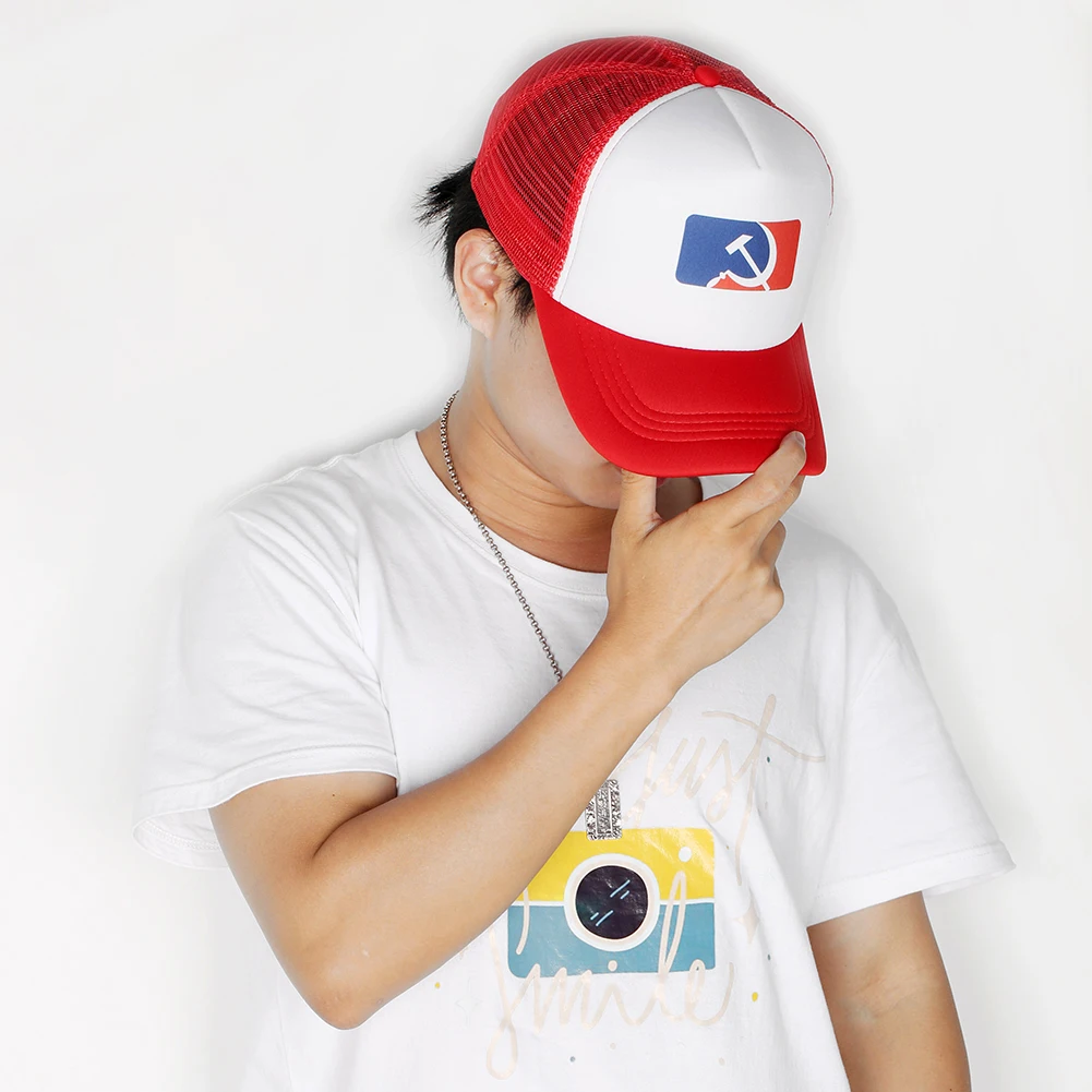 Русский, СССР узор Бейсбол Кепки Регулируемая Шляпа Snapback Для женщин Для мужчин, мужские и женские бейсбольные кепки, кепки в стиле хип-хоп модные цельнокройные платья
