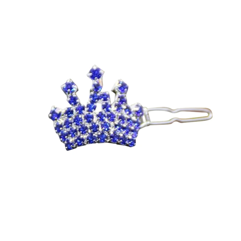 Blue Красивые аксессуары для домашних животных, прочные заколки для собак, головные уборы для собак, заколки в форме короны для щенков, кошек, переносные принадлежности для домашних животных - Цвет: Blue