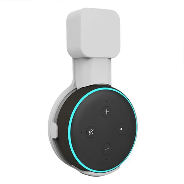 Hot Sales Speaker Wall Mount Holder Stand Hanger for Amazon Alexa Echo Dot 3rd Generation Indoor Sound Box Case White