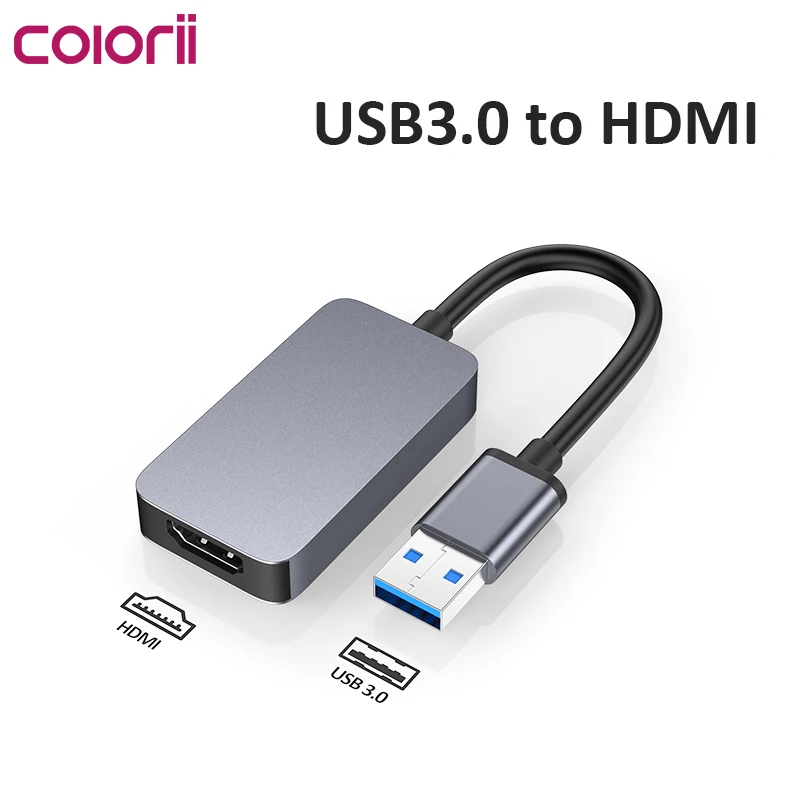 

usb adaptor USB 3.0 to HDMI 1080p Windows7/8/10 for latpop /computer accessories