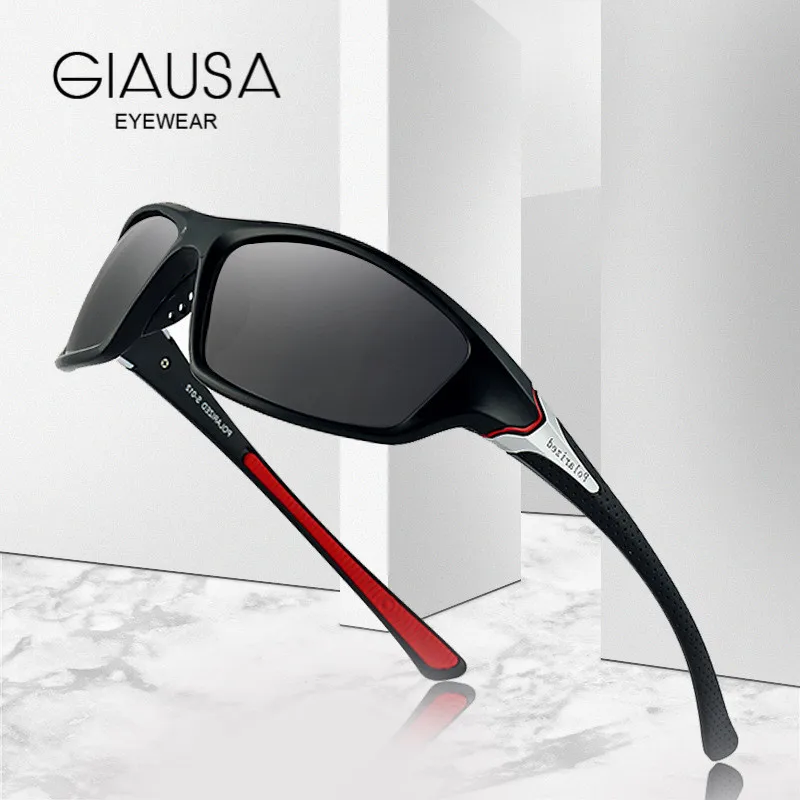 

Sunglasses Men Polarized Driving Fishing Sun Glasses Square 2019 Brand Designer Man Polarizing uv400 Mirror lens Summer Shades