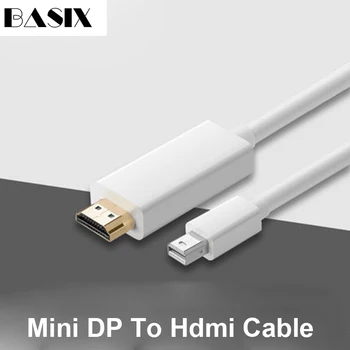 

Mini Displayport to HDMI Cable 1080P Thunderbolt HDMI Converter For Apple Mac Macbook Pro Air Mini DP to HDMI Adapter 1.8M
