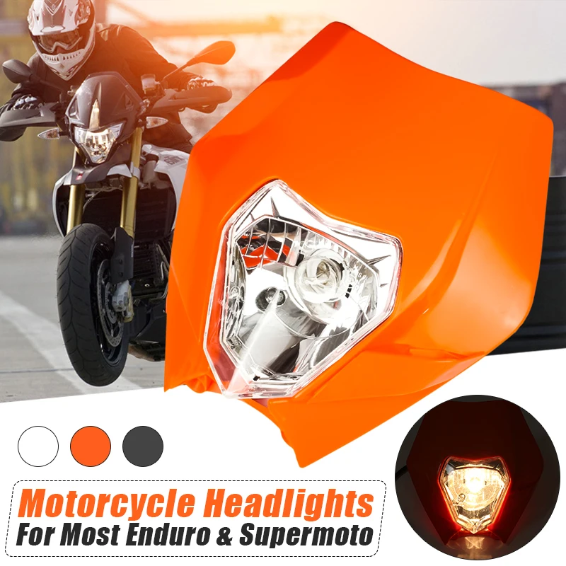 Янтарный свет фары для KTM EXC excf XCF XCW SX SXF SMR Enduro
