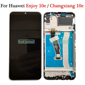 

Black 6.3 inch For Hua wei Enjoy 10e MED-AL00 Full Lcd Display Touch Screen Digitizer Assembly Replacement With Frame