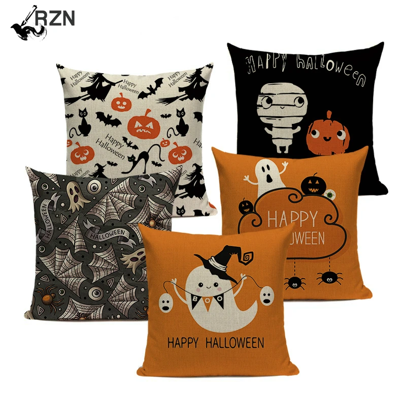 Merry на Хэллоуин с надписью Trick or Treat и &quotHappy Halloween&quot Демон Творческий праздничный
