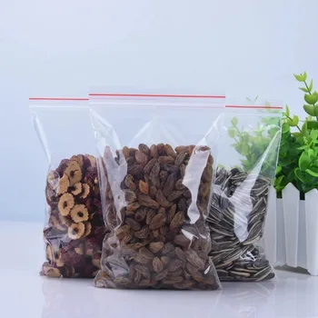

7 size 100pcs Clear Resealable Plastic Zip lock Bag Small mini Ziplock Bags 4x6 5x7 6x8 7x10 8x12 9x13 10x15cm