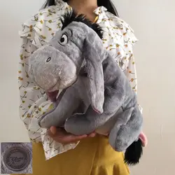 Eeyore, Winnie, Tigger, Piglet & Friends Plush Toy Set - Adorable Stuffed Animals Doll Collection - 36cm - 48cm (Gray Eeyore 36cm)