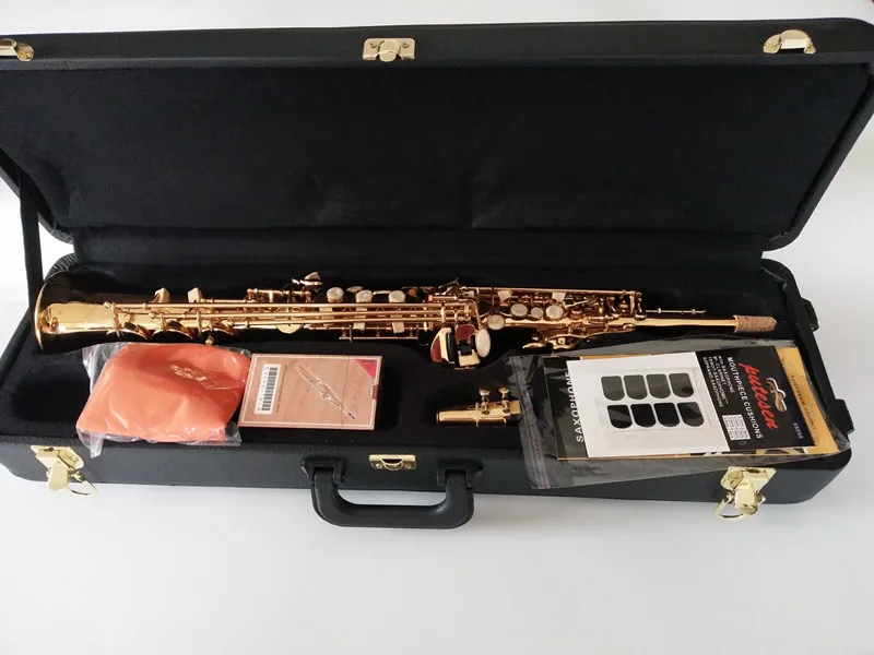 

Brand New B flat Soprano Saxophone Mark VI Musical Instruments Sax Brass Soprano Professional With Case