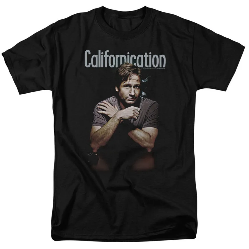Californication Хэнк Moody фото курить Давид Duchovny Удобная футболка все размеры крутая