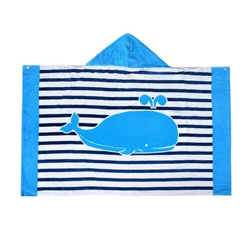 

New-Hooded Bath Towel for Kids Boys Girls 2 to 8 Years Old, Fast Drying Beach Towel for Swim Pool Ultra Absorbent 100% Cotton Po